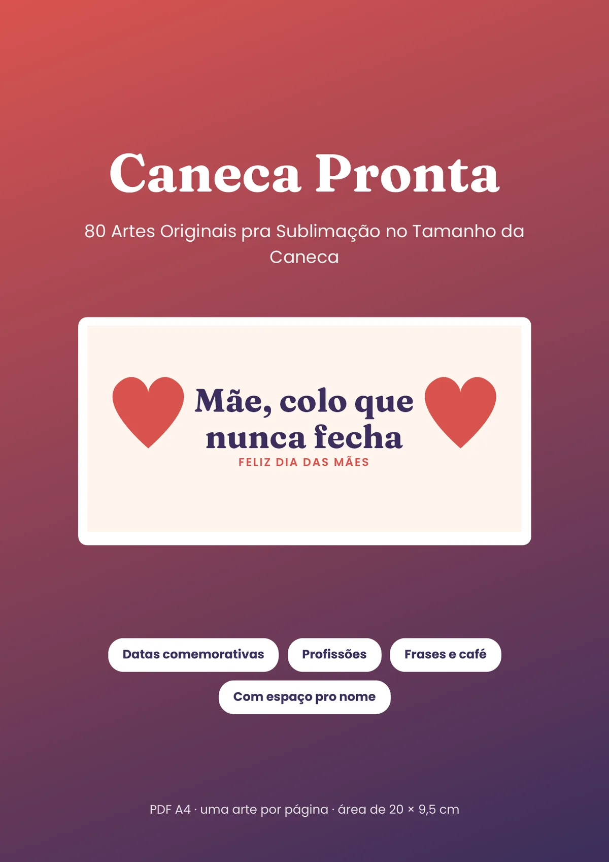 Página real do PDF Caneca Pronta: capa